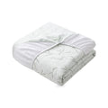 Bamboo Leaf Quilted Cooling Fitted Sheet