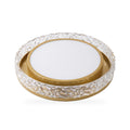 Crystal Ring LED Flush Ceiling Light