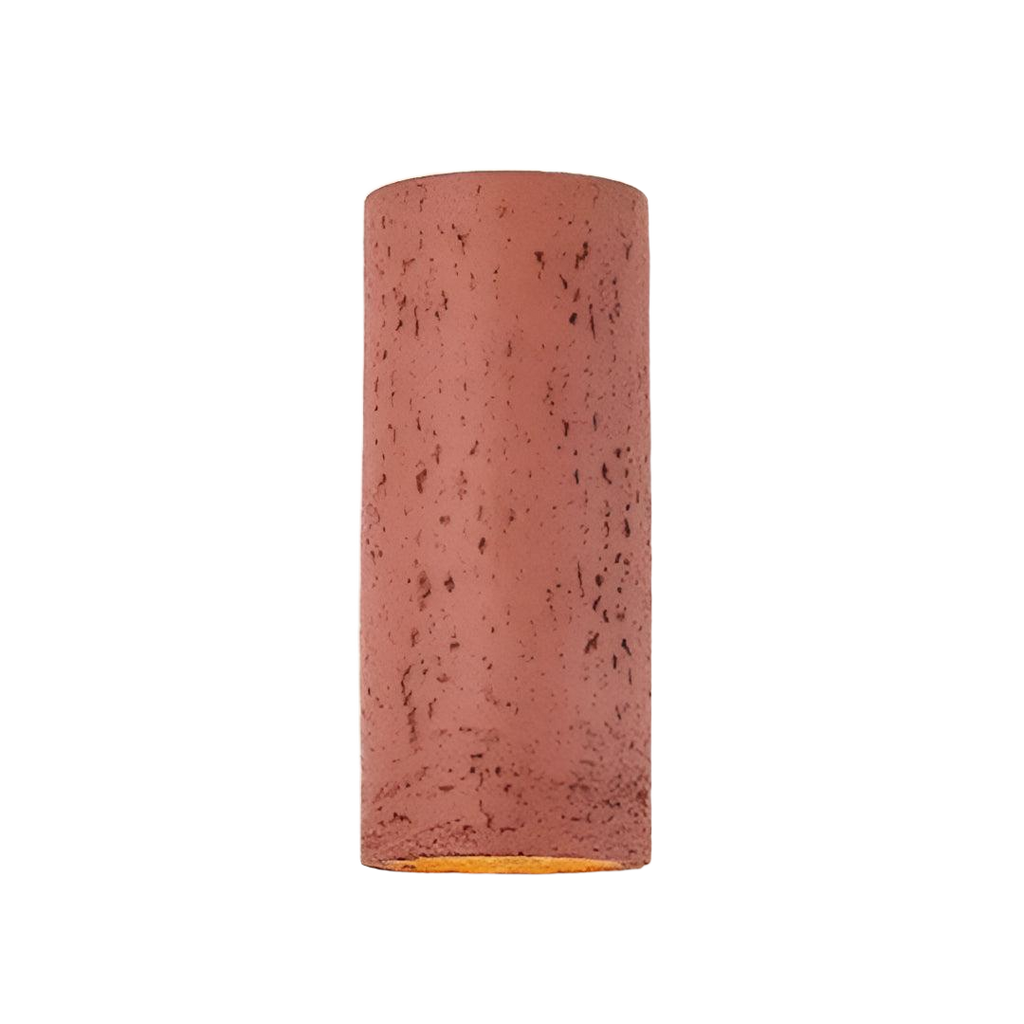 Cylinder up/down LED wall sconce