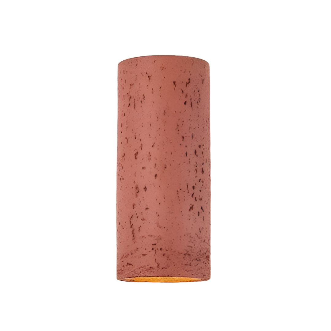 Cylinder up/down LED wall sconce