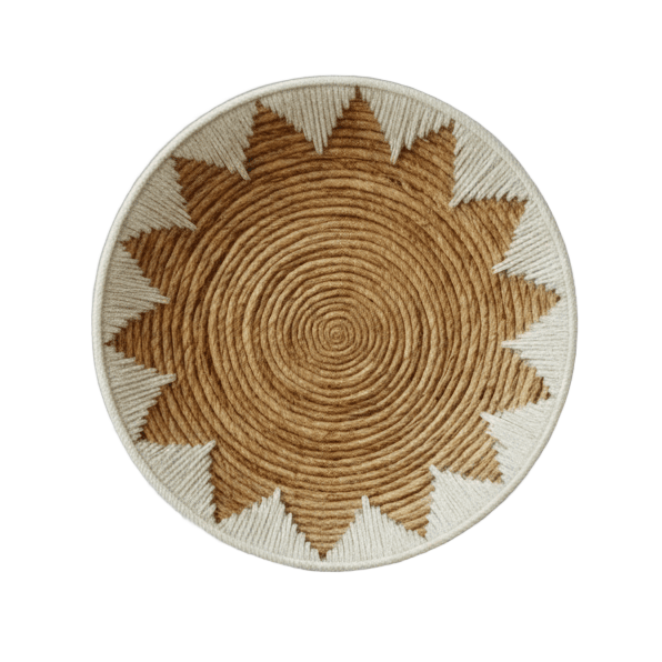 Tribal Woven Wall Basket