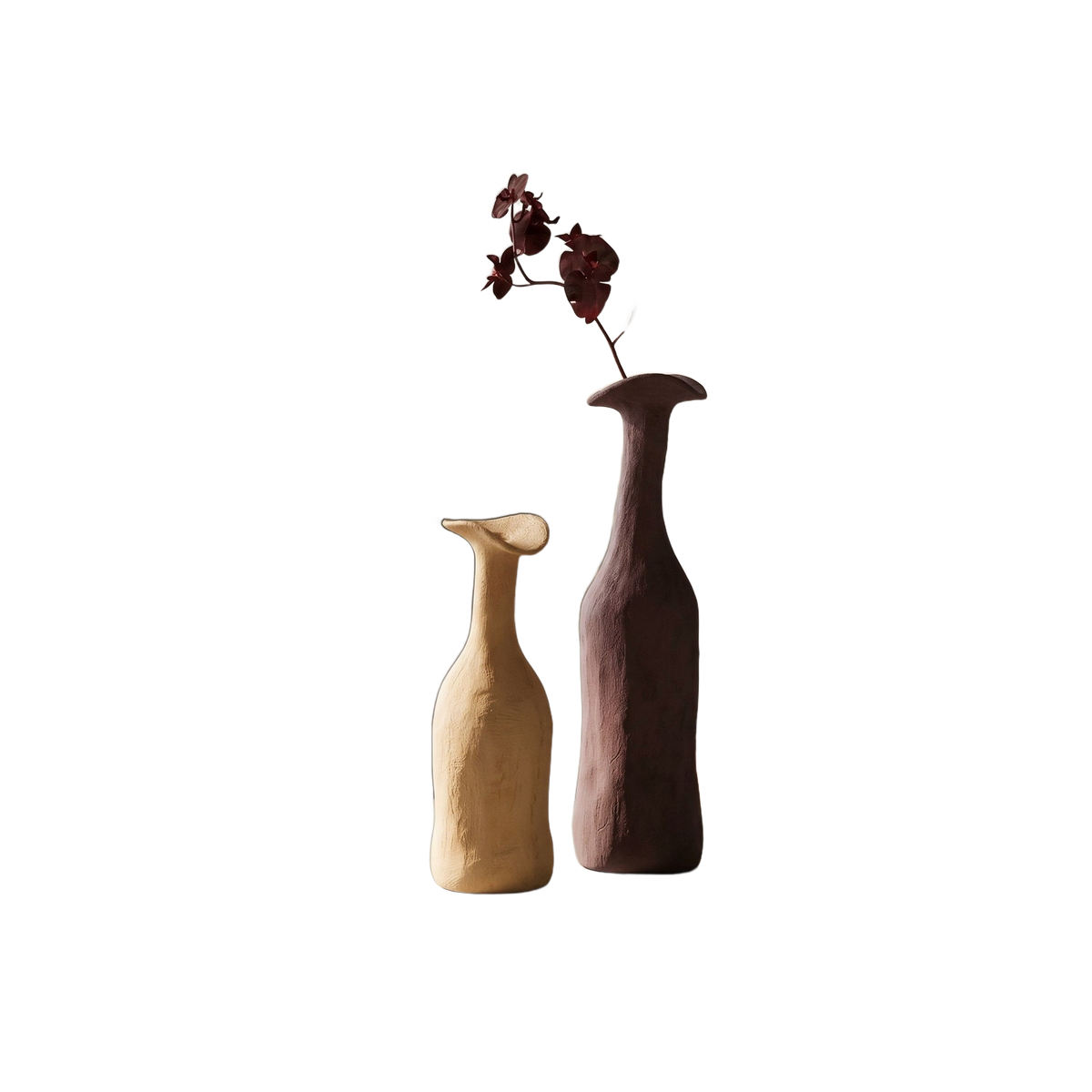 Flared Rim Porcelain Bud Vase