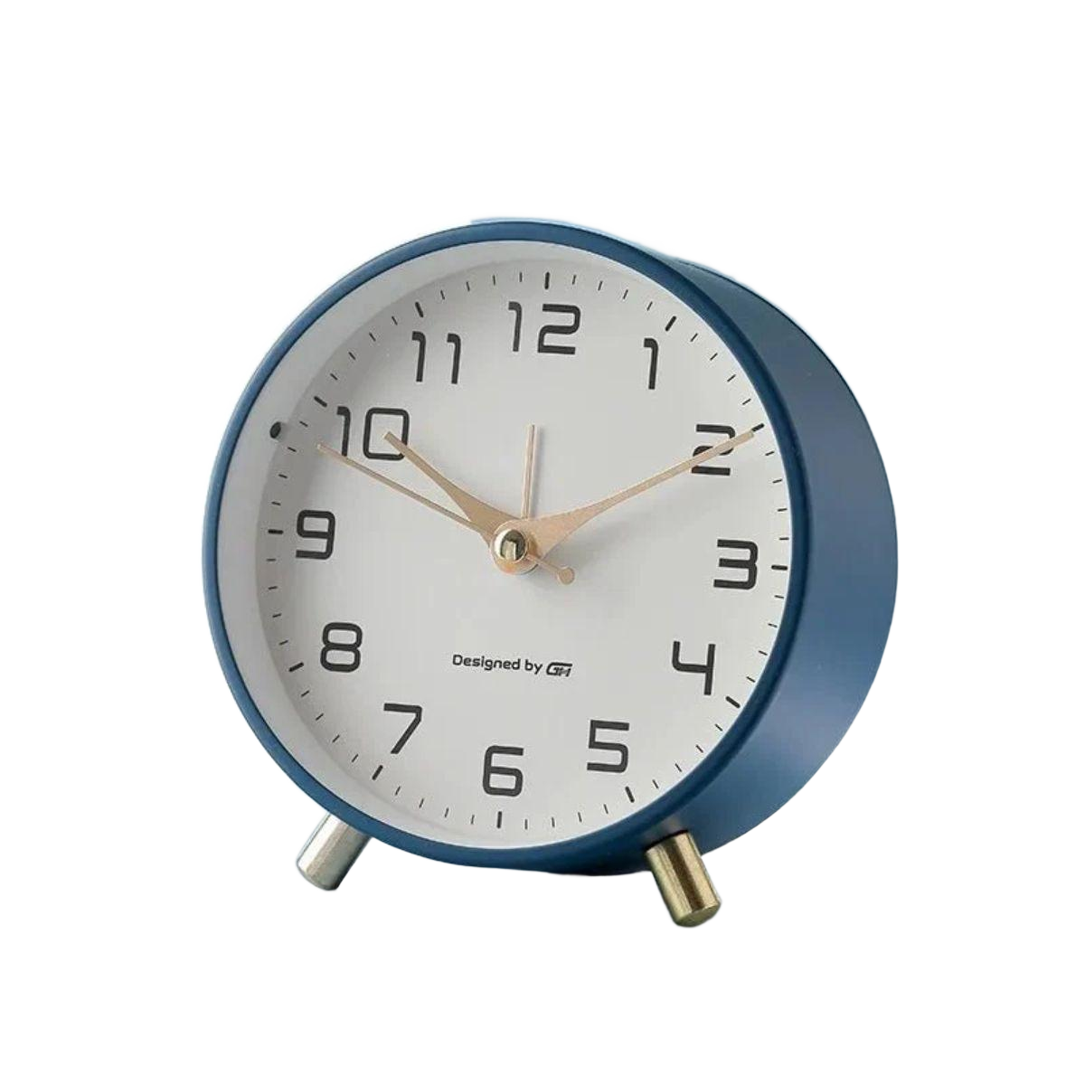 Silent Analog Bedside Table Clock