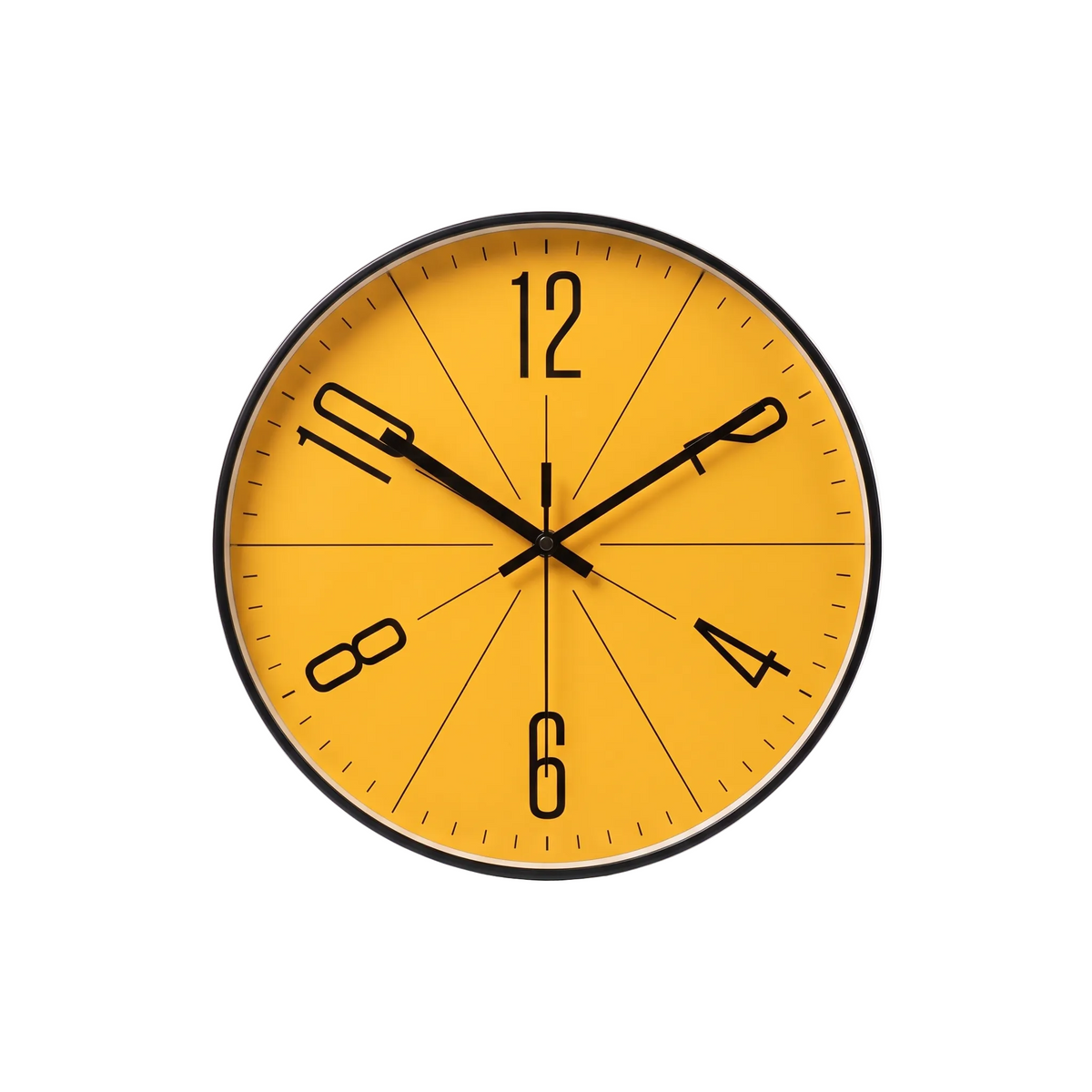 Nordic Abstract Glass Wall Clock