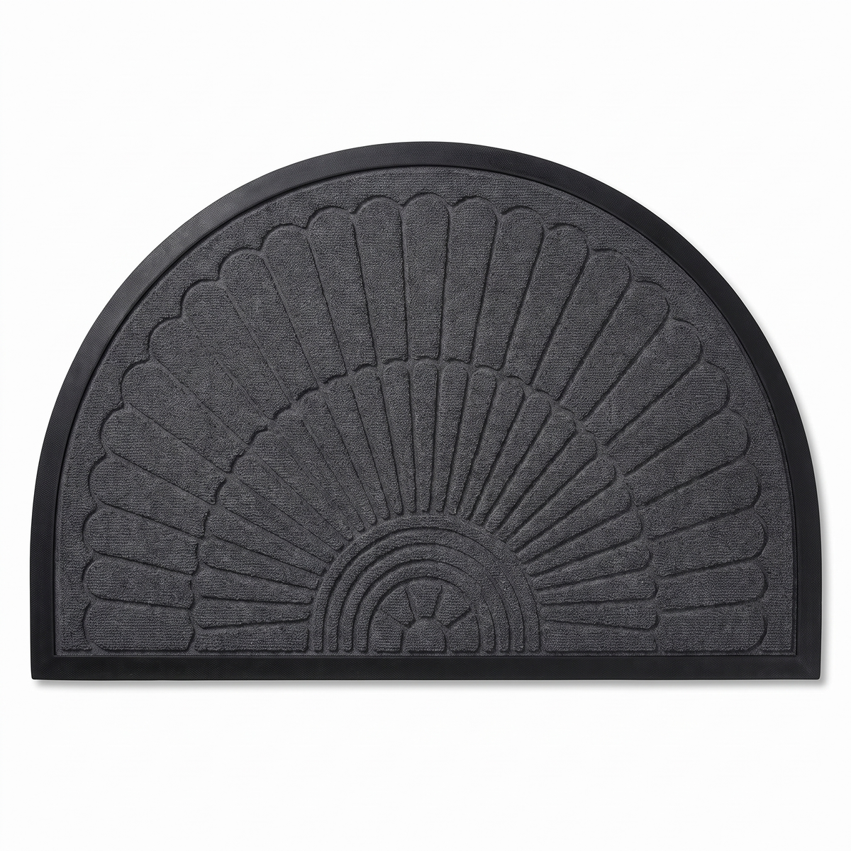 Half-Circle Welcome Door Mat