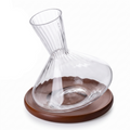Gyroscopic Rotating Crystal Wine Decanter