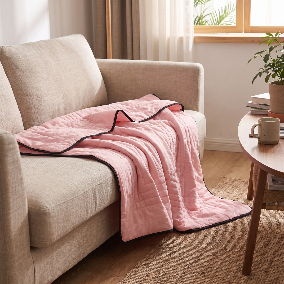 Ice-Cool Lightweight Summer Blanket – lifestyle 2