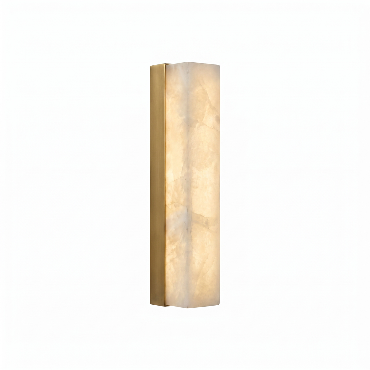 Slim Alabaster Panel LED Wall Lamp