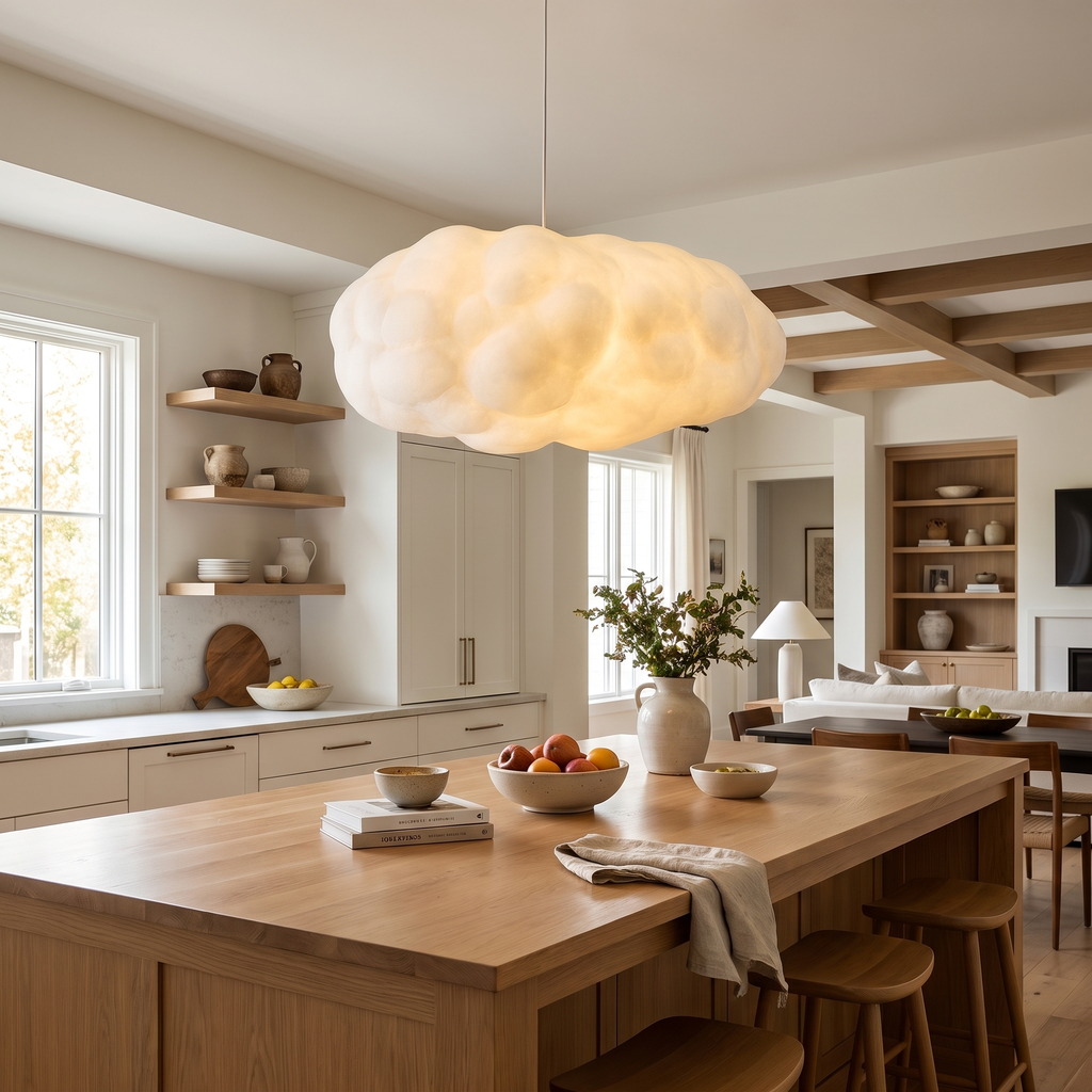 Sculptural Cloud Pendant Light - lifestyle 2
