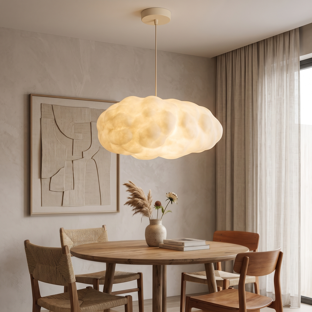Sculptural Cloud Pendant Light - lifestyle 1