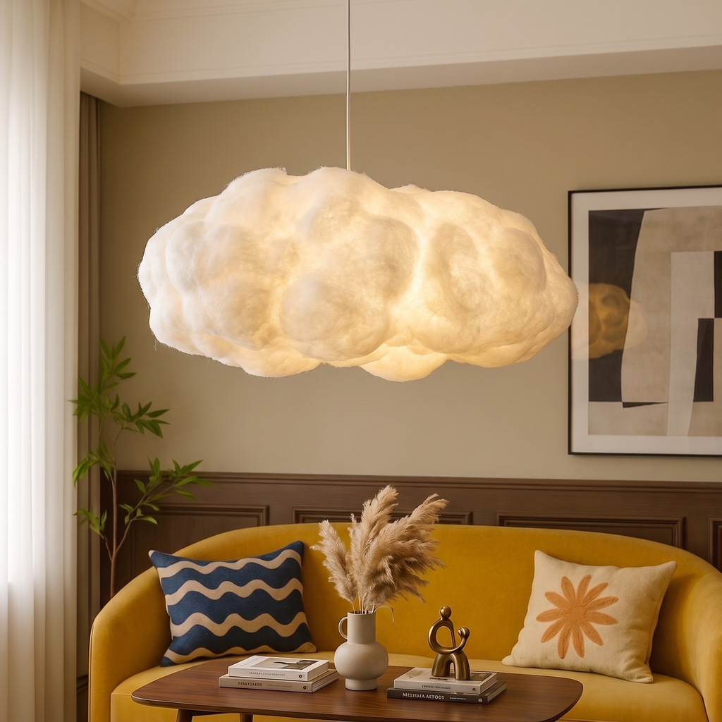 Sculptural Cloud Pendant Light - lifestyle 3