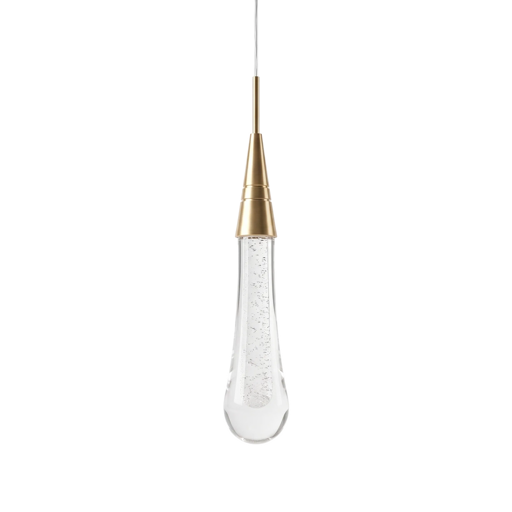 Crystal Teardrop LED Pendant Light