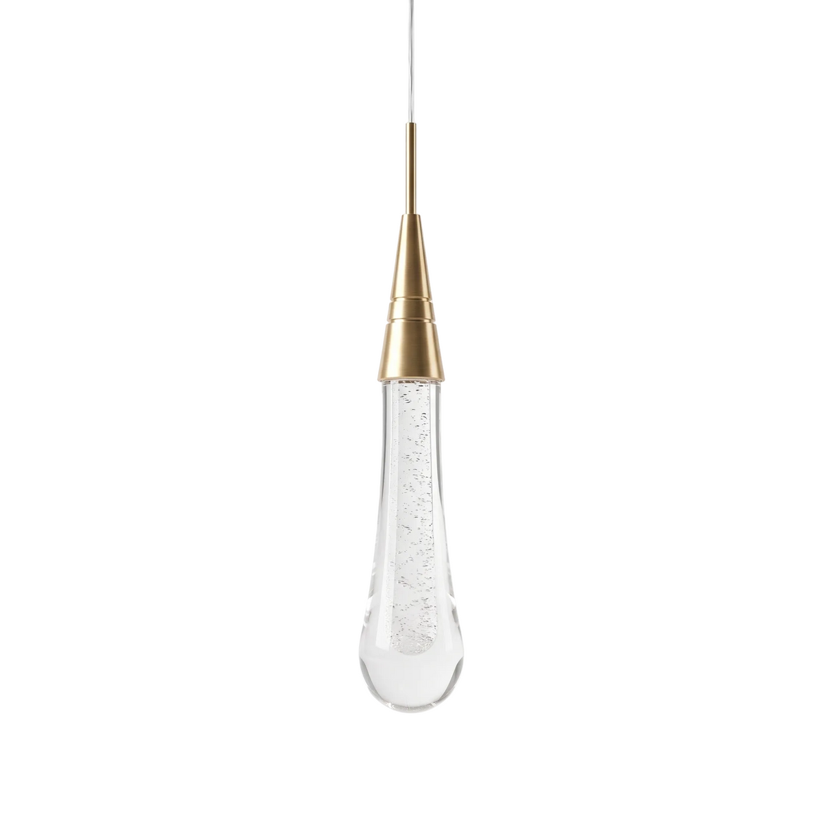 Crystal Teardrop LED Pendant Light