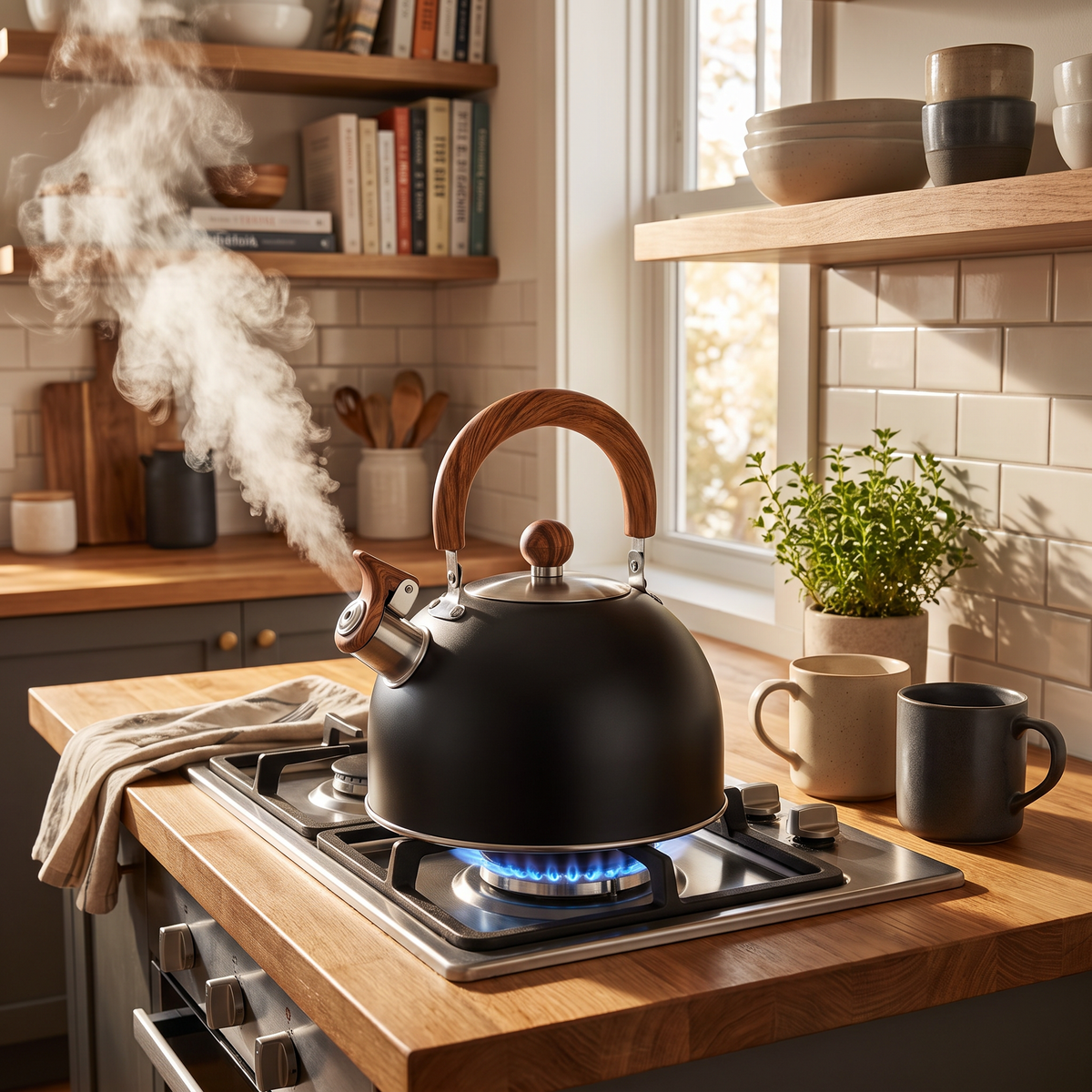 stovetop whistling kettle