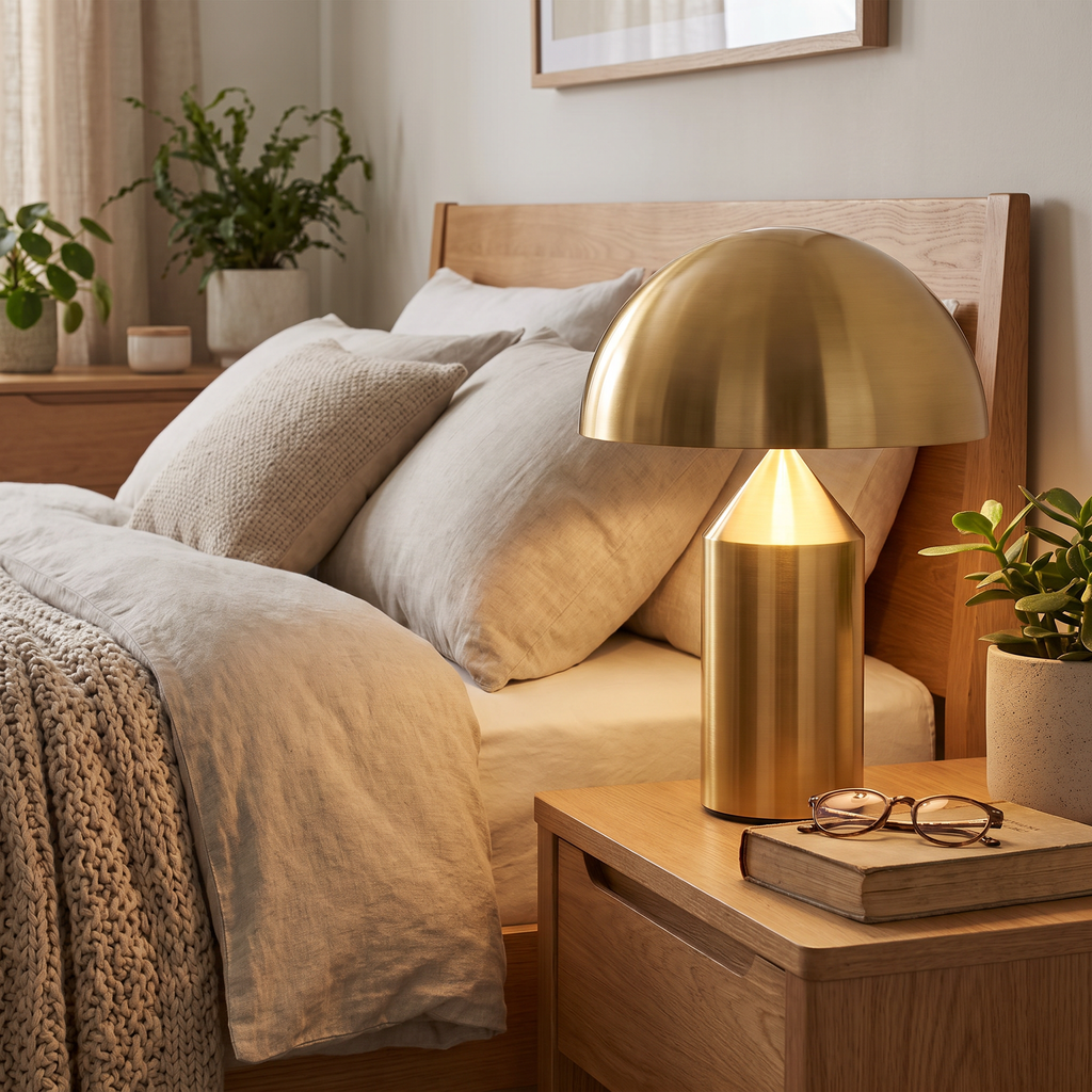 mushroom table lamp