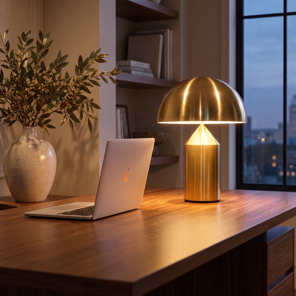 mushroom table lamp