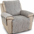 Leaf Quilted Anti-Slip Recliner Cover