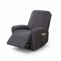 Fitted Stretch Recliner Slipcover with Pocket