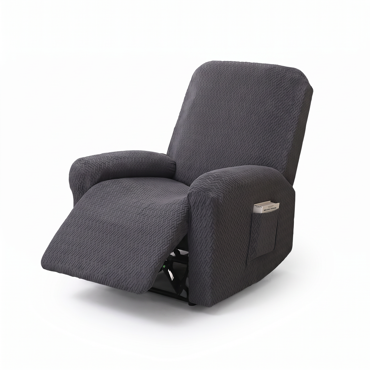 Fitted Stretch Recliner Slipcover with Pocket