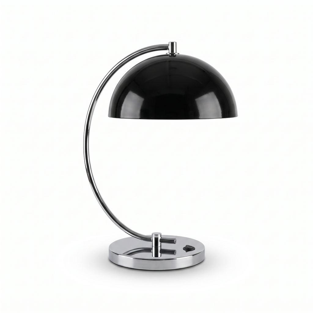 Curved Arc Dome Table Lamp