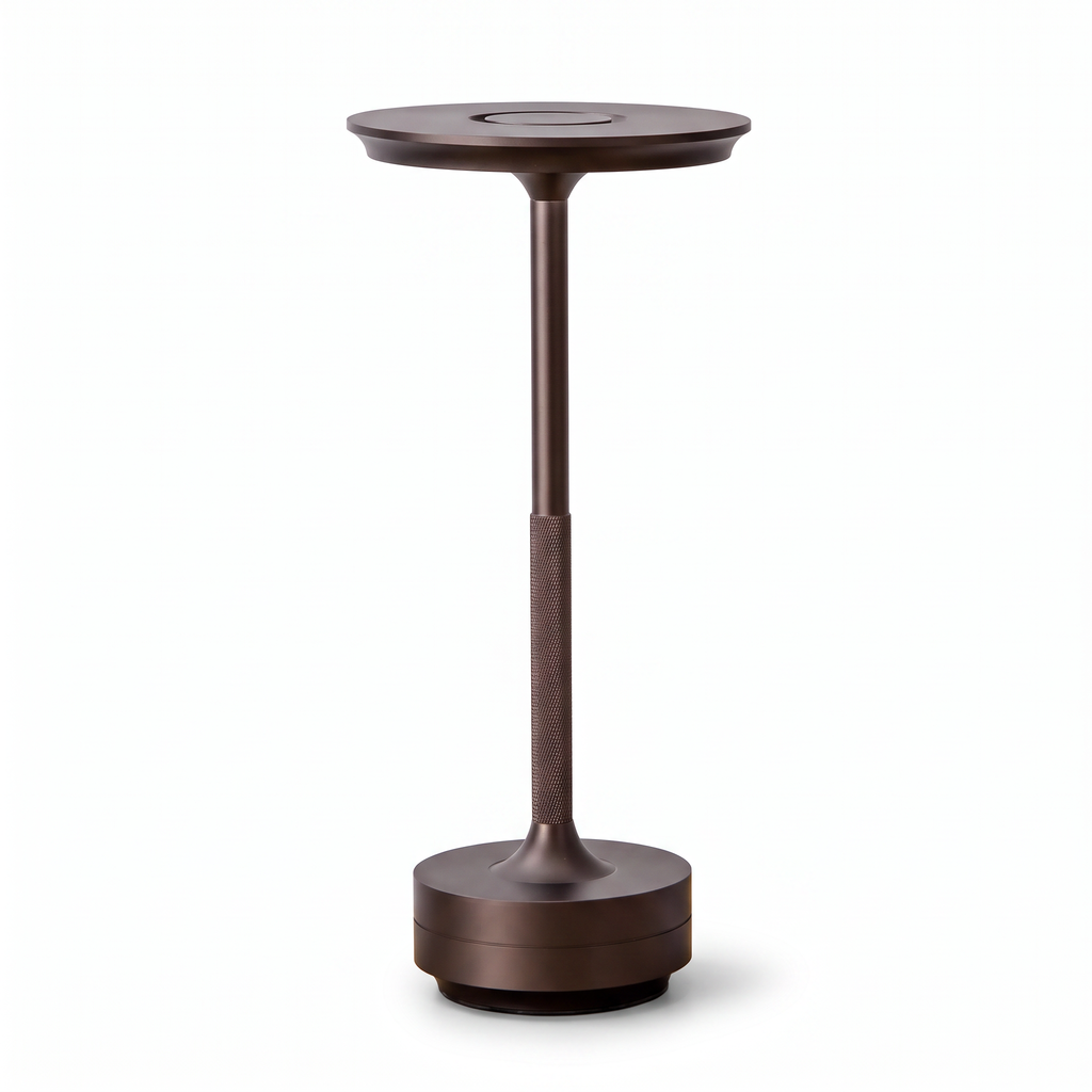 Cordless Disc Shade Touch Table Lamp