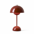 Glossy Dome Flowerpot Touch Table Lamp