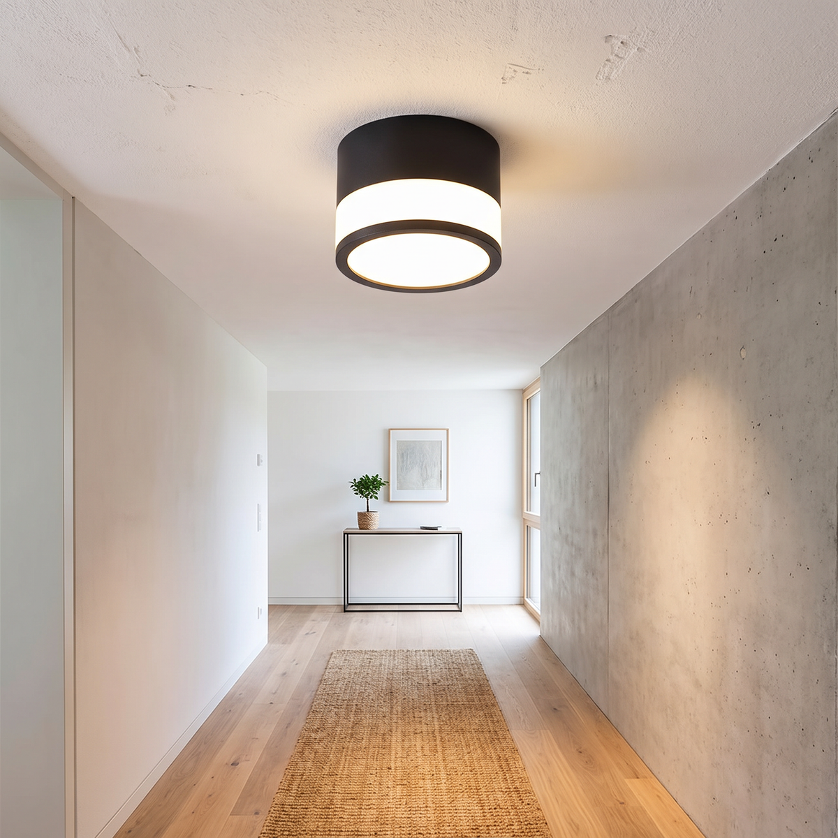 Surface-Mounted Cylinder LED Downlight - styled