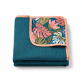 Garden Botanical Multi-Layer Cotton Gauze Blanket