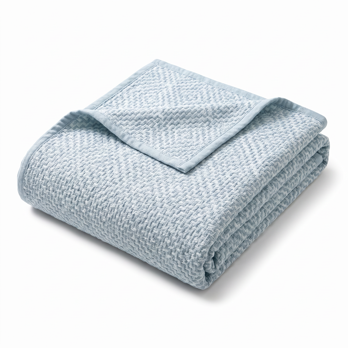 Geometric Maze Weave Pure Cotton Blanket