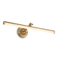 Brushed Brass Swivel-Arm Linear LED Vanity Light