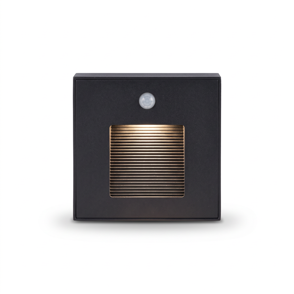 Louvered Recessed LED Step Light