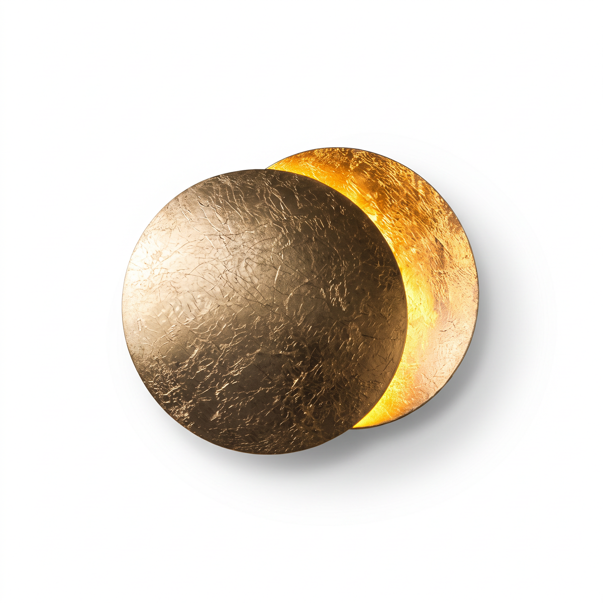 Rotating Eclipse Disc LED Wall Light