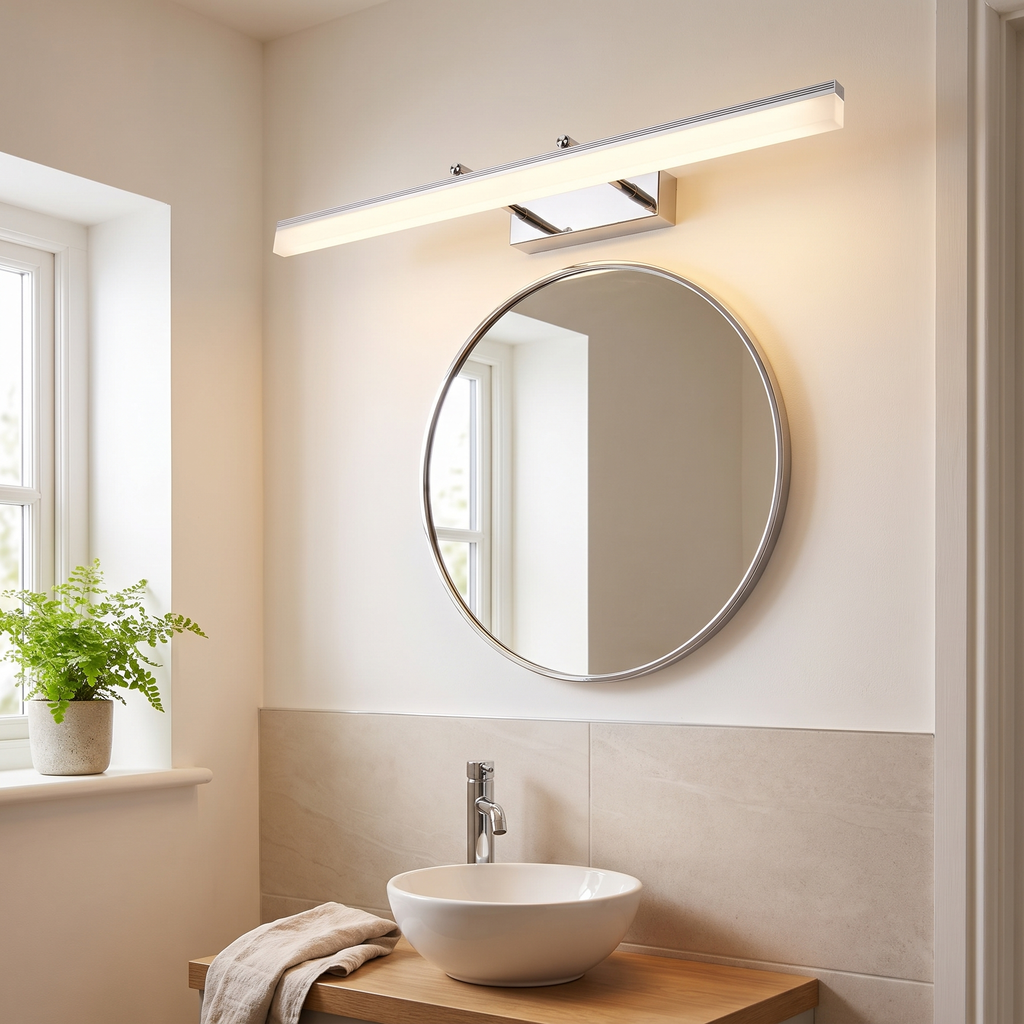 Extendable-Arm LED Mirror Vanity Light Bar - lifestyle