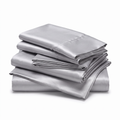 Silky Satin Sheet Set with Pillowcases