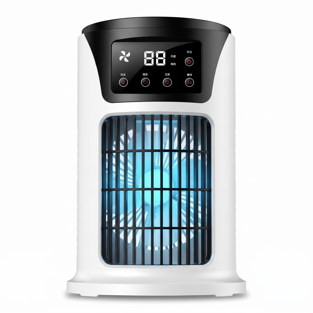 Portable 3-in-1 USB Evaporative Air Cooler and Humidifier