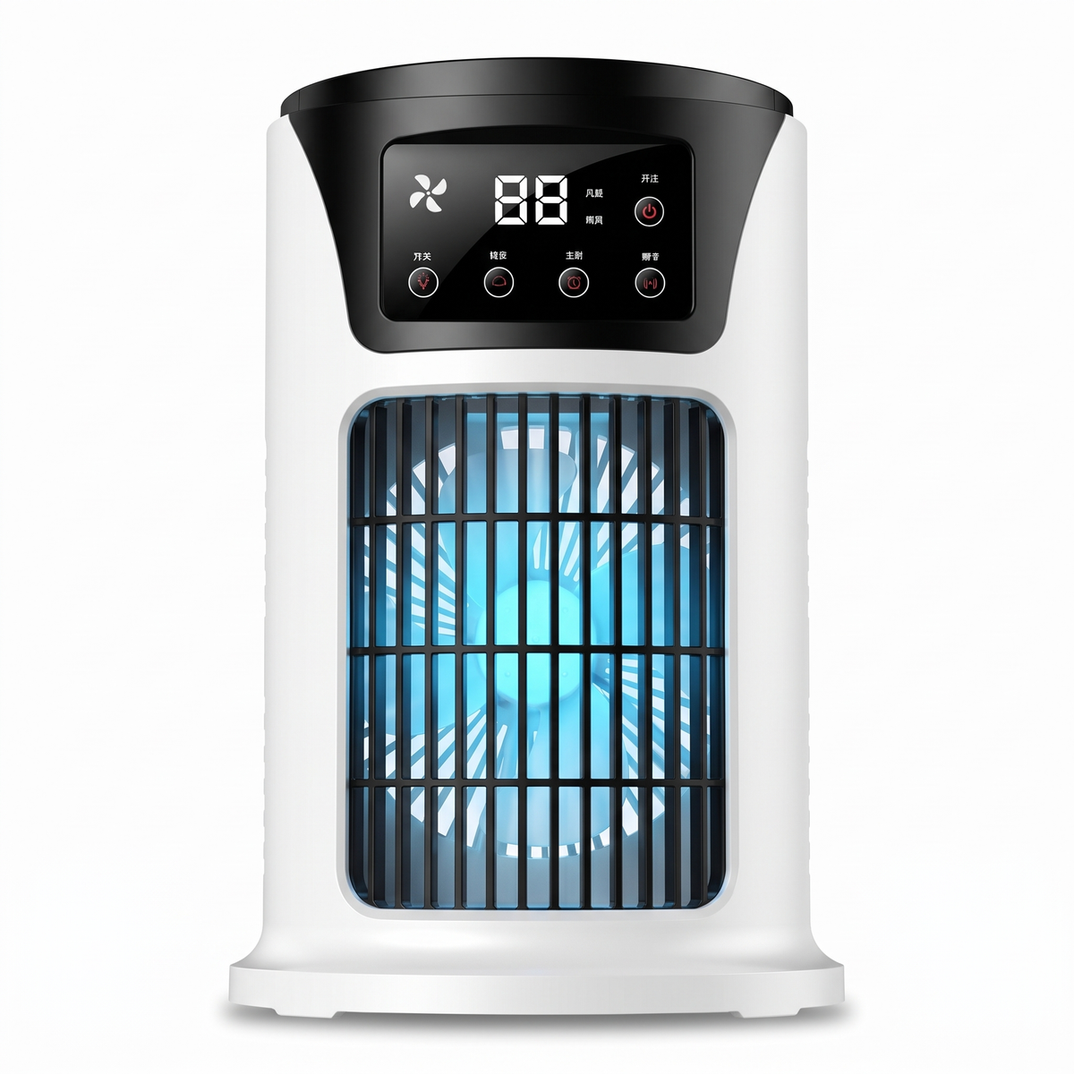 Portable 3-in-1 USB Evaporative Air Cooler and Humidifier