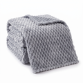 Embossed Check Plush Velvet Blanket