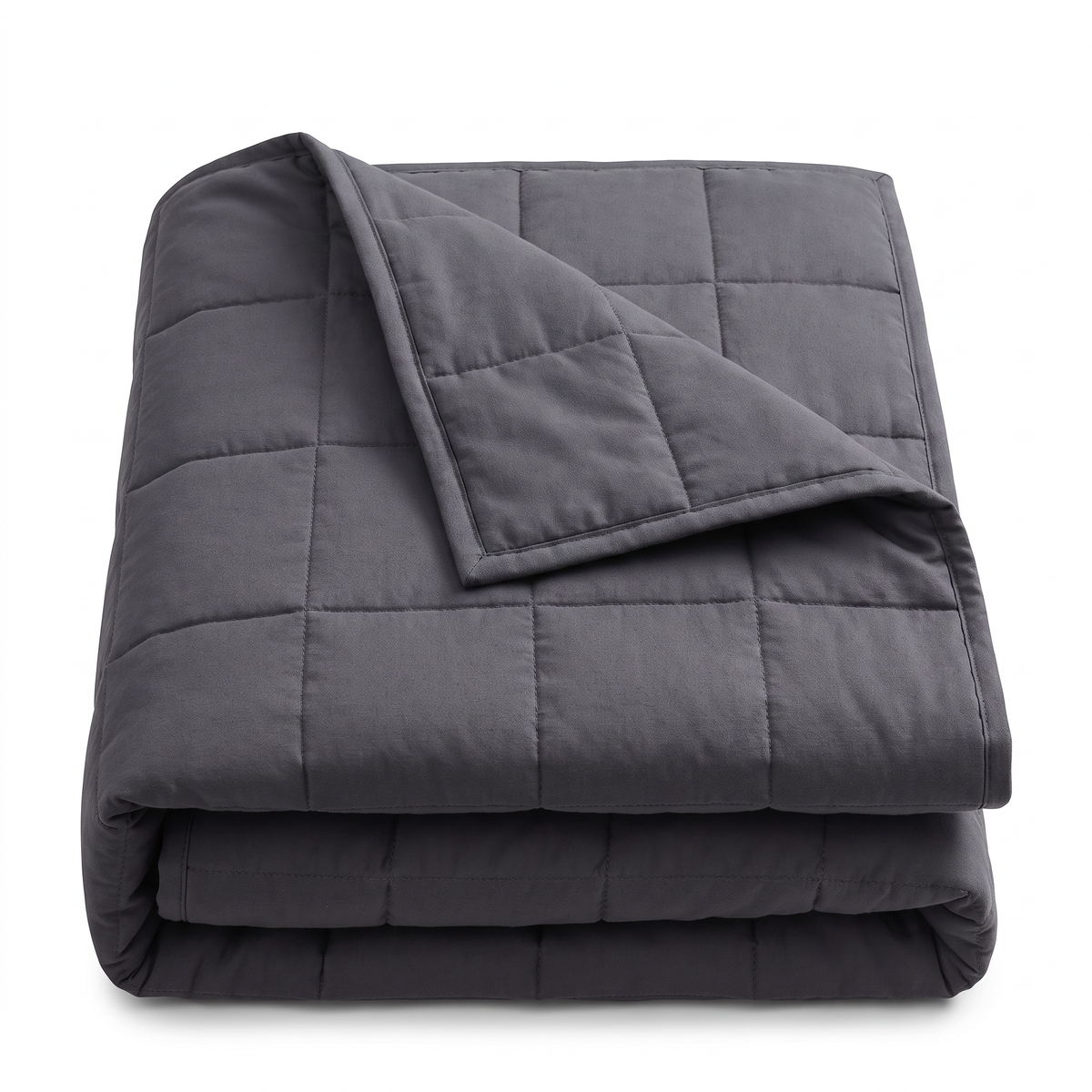 Quilted Cotton Glass Bead Weighted Blanket