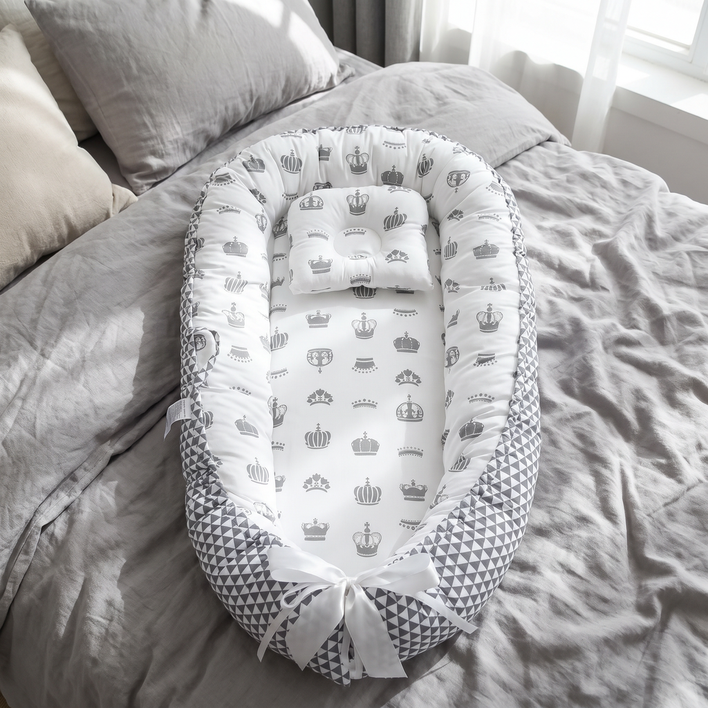 Foldable Portable Padded Baby Nest - lifestyle