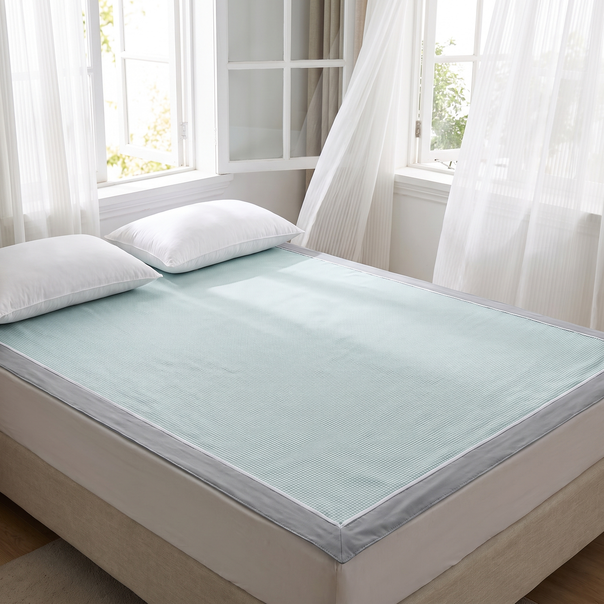 Breathable Cooling Summer Sleeping Mat - lifestyle
