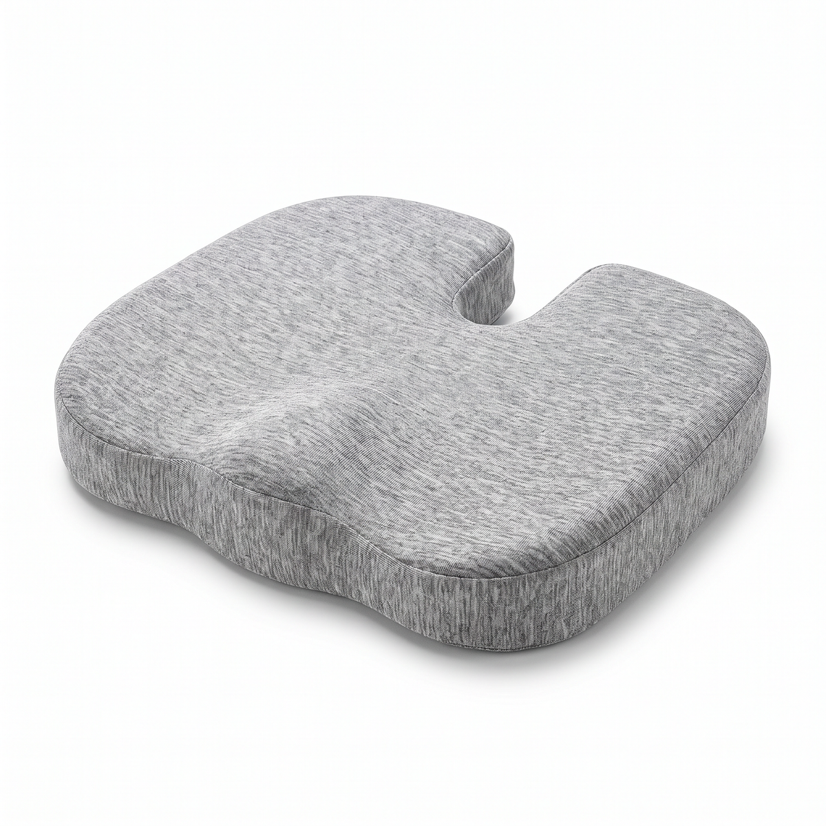 Ergonomic Foam Seat Cushion with Tailbone Cut-Out