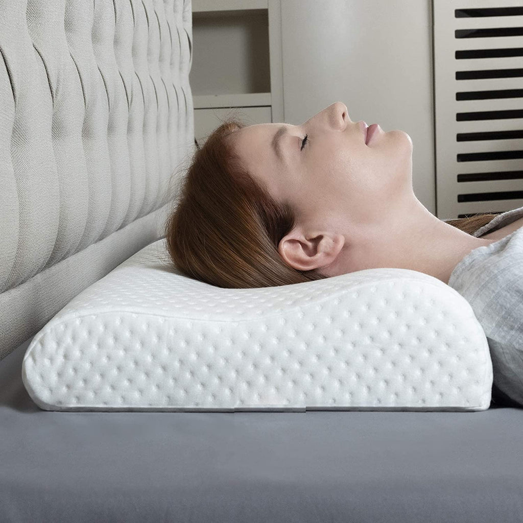 Slow-Rebound Memory Foam Contour Pillow